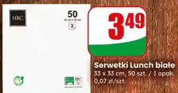 Dino Serwetki Lunch białe oferta