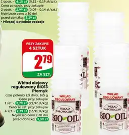 Dino Wkład olejowy regulowany BiO13 Płomyk czas palenia 2,5 dnia oferta
