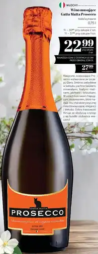 Polomarket Wino musujące Gatta Matta Prosecco oferta