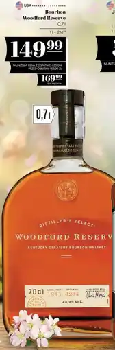 Polomarket Bourbon Woodford Reserve oferta