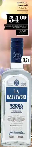 Polomarket Wódka J.A. Baczewski Ambra oferta