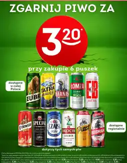 Żabka PIWO ZA oferta