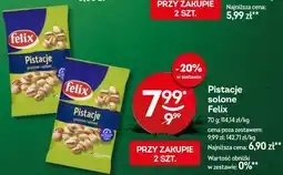 Żabka Pistacje solone Felix oferta