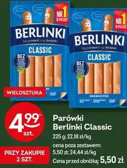 Żabka Parówki Berlinki Classic oferta