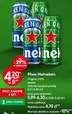 Żabka Piwo Heineken oferta