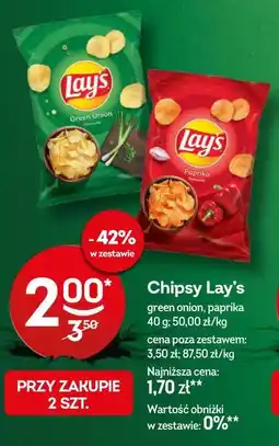 Żabka Chipsy Lay's oferta