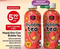 Żabka Napój Gon Con Bubble Tea oferta