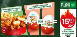 Żabka Chrupbox + Jajko Kinder Niespodzianka Lub Joy oferta