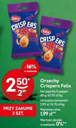Żabka Orzechy Crispers Felix oferta