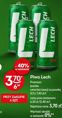 Żabka Piwo Lech oferta