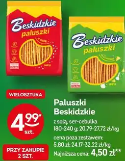 Żabka Paluszki Beskidzkie z solą, ser-cebulka oferta