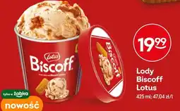 Żabka Lody Biscoff Lotus oferta