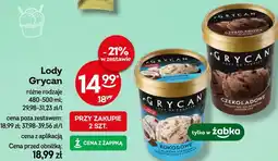 Żabka Lody Grycan oferta