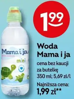 Żabka Woda Mama i ja oferta