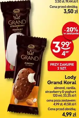 Żabka Lody Grand Koral oferta