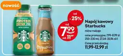 Żabka Napój kawowy Starbucks różne rodzaje oferta