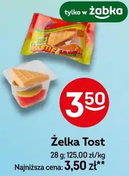 Żabka Żelka Tost oferta