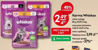 Żabka Karma Whiskas oferta
