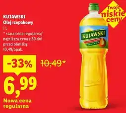 Lidl KUJAWSKI Olej rzepakowy oferta