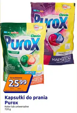 Action Kapsułki do prania Purox oferta