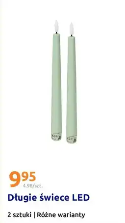 Action Długie świece LED oferta