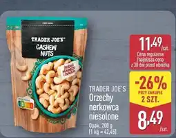 ALDI Orzechy nerkowca niesolone oferta