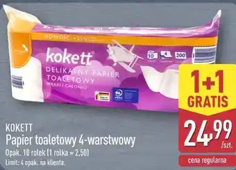 ALDI Papier toaletowy 4-warstwowy oferta