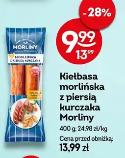 Żabka Kiełbasa morlińska z piersią kurczaka oferta