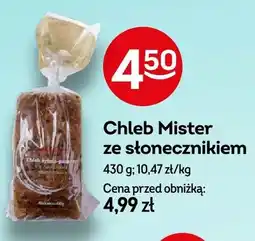 Żabka Chleb Mister ze słonecznikiem oferta