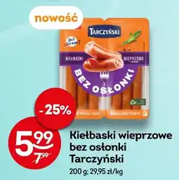 Żabka Kiełbaski wieprzowe bez osłonki oferta