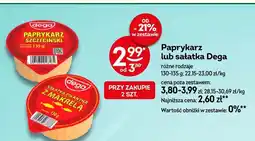 Żabka Paprykarz lub sałatka różne rodzaje oferta