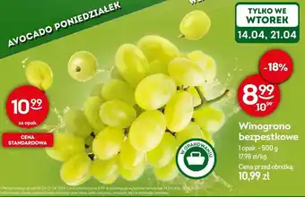 Winogrono bezpestkowe