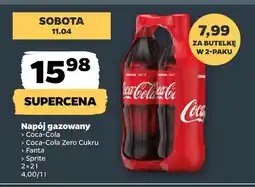 Netto Napój gazowany Coca-Cola, Coca-Cola Zero Cukru, Fanta, Sprite, Kinley oferta