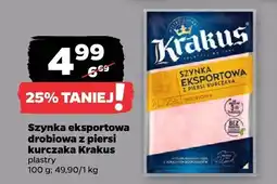 Netto Szynka eksportowa drobiowa z piersi kurczaka oferta