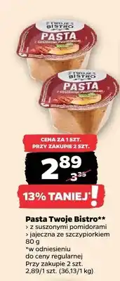 Netto Pasta z suszonymi pomidorami jajeczna ze szczypiorkiem oferta