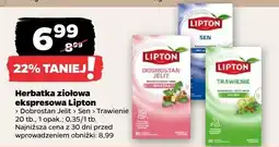 Netto Herbatka ziołowa ekspresowa Dobrostan Jelit oferta