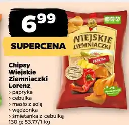 Netto Chipsy Wiejskie Ziemniaczki papryka oferta