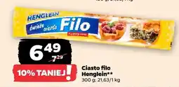 Netto Ciasto filo oferta