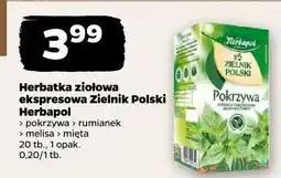 Netto Herbatka ziołowa ekspresowa pokrzywa oferta