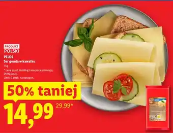 Lidl Ser gouda w kawałku oferta