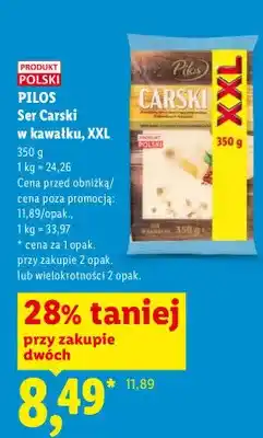 Lidl Ser carski w kawałku XXL oferta