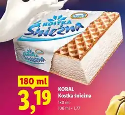 Lidl Kostka śnieżna oferta