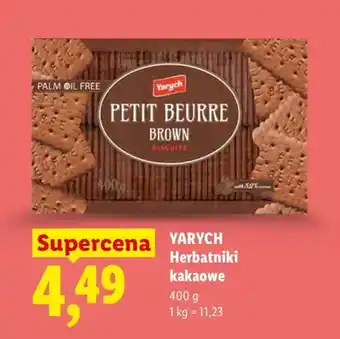Lidl Herbatniki kakaowe oferta