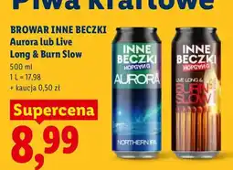 Lidl Piwo kraftowe Live Long & Burn Slow oferta