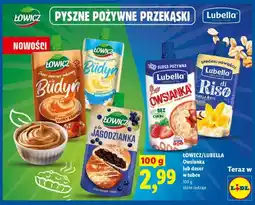 Lidl Owsianka lub deser w tubce oferta
