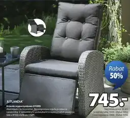JYSK Krzesło wypoczynkowe Stord oferta