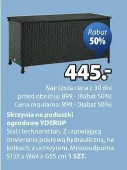JYSK Skrzynia na poduszki Yderup oferta