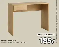 JYSK Biurko Knabstrup okleina oferta