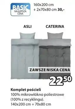 JYSK Komplet pościeli CATERINA oferta