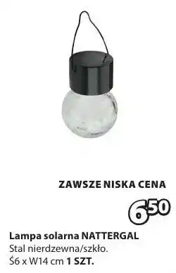 JYSK Lampa solarna oferta